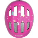 ABUS Kinder Fahrradhelm Smiley 3.0 pink butterfly shiny M