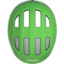 ABUS Kinder Fahrradhelm Smiley 3.0 shiny green